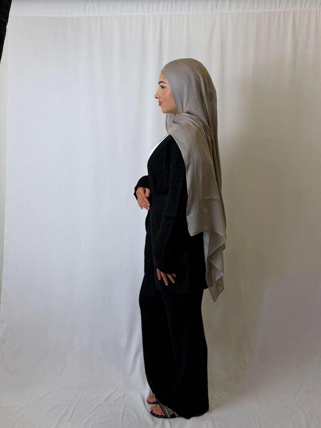 Alisa Ribbed Knit Cardigan & Pants Set