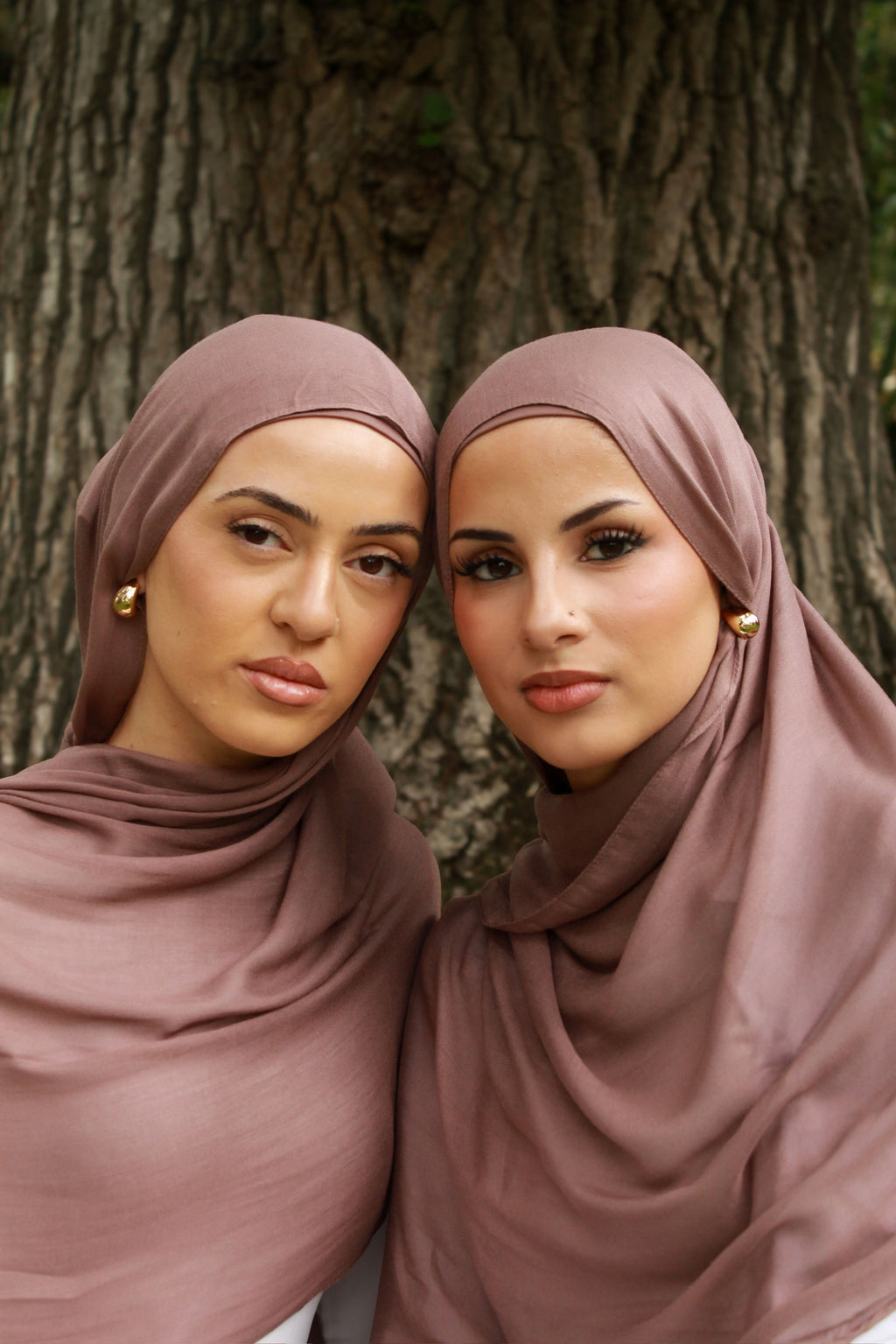 Deep Plum Modal Hijab Set