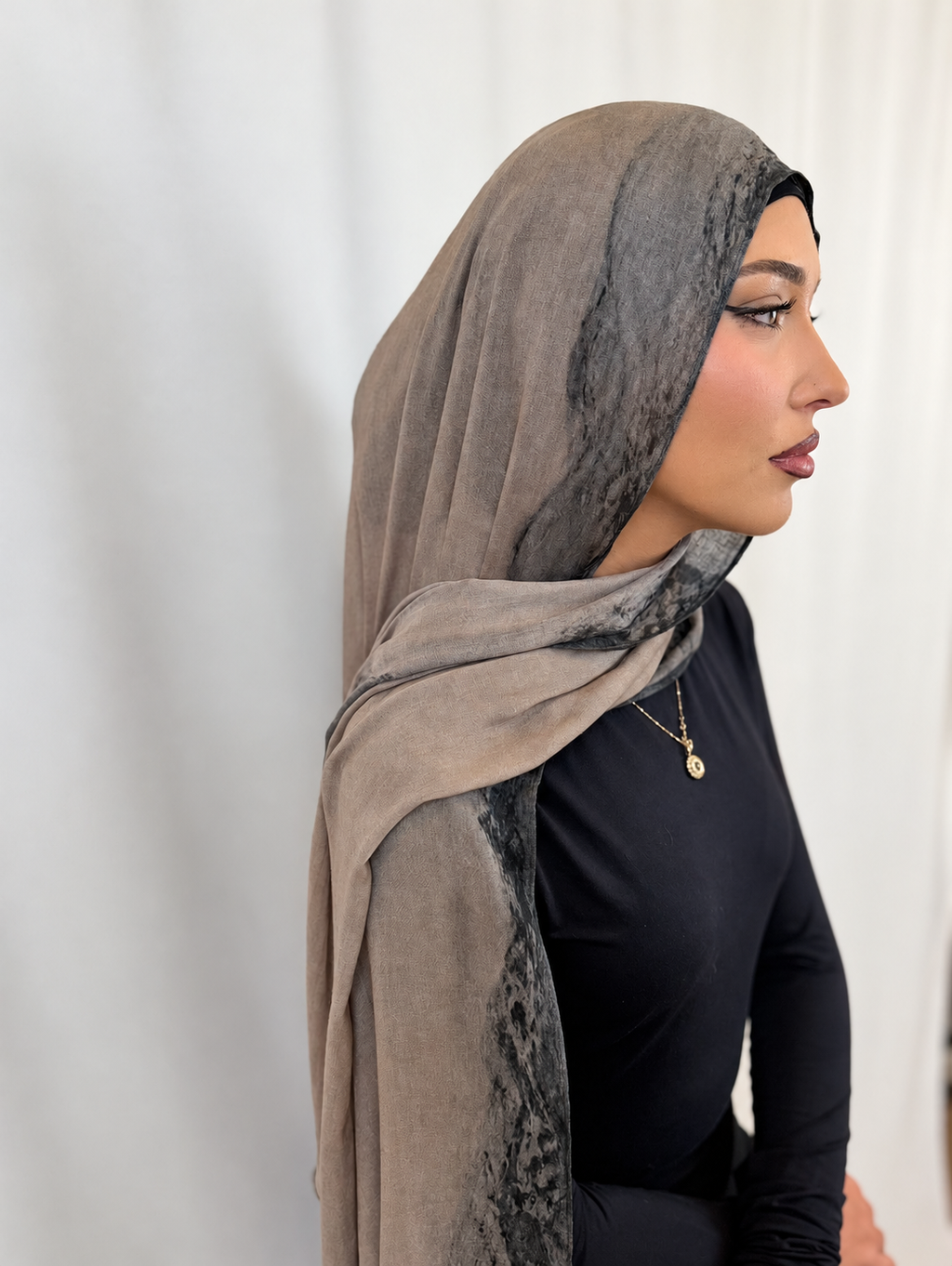 Champagne Dusk Modal Hijab