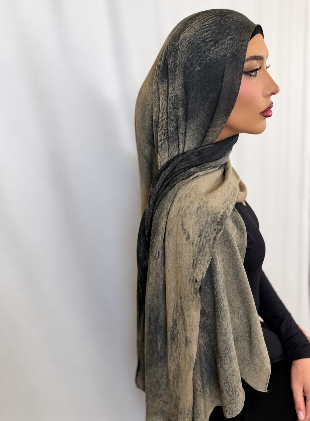Olive Haze Modal Hijab